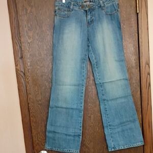 Forever 21 Light Blue Flare Jeans